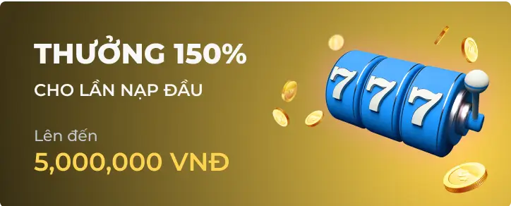 Hình ảnh quảng cáo cho Thưởng 150%